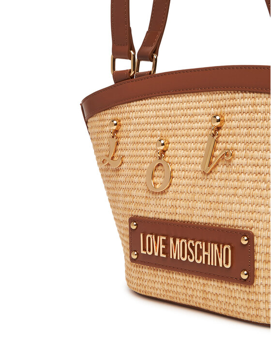 LOVE MOSCHINO LOVE MOSCHINO Ročna torba JC4284PP0MKN110A Rjava