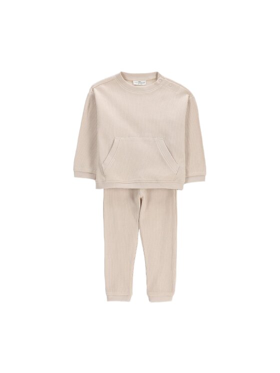 Coccodrillo Coccodrillo Zestaw dla niemowląt WC6117301SUN-003 Kremowy Regular Fit