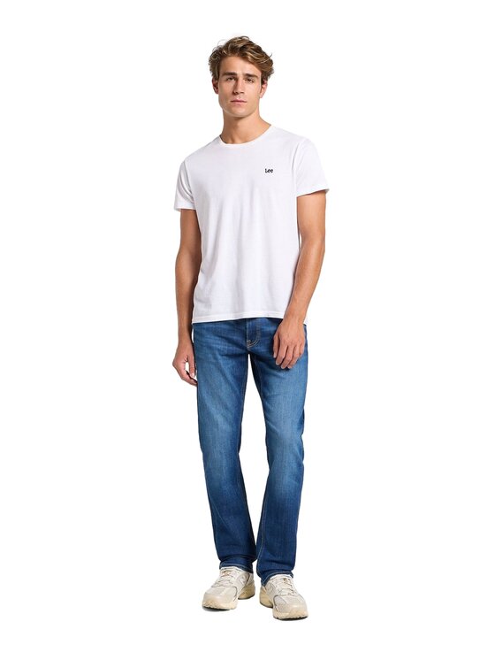 Lee Lee Jeansy 112365116 Niebieski Regular Fit