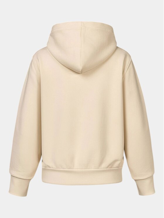 MADE BY SOCIETY MADE BY SOCIETY Bluza Hanorac AXIS REMAINS - H37141 Beżowy Basic Fit