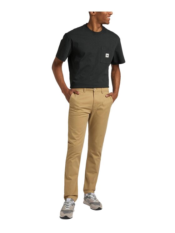 Lee Lee Pantaloni chino L71LTY60 Beige Slim Fit