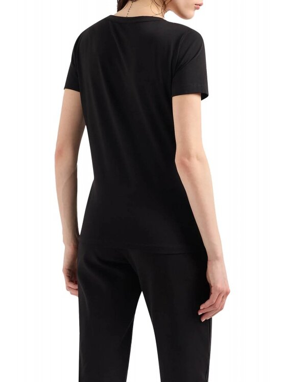 Emporio Armani Emporio Armani T-Shirt 3DTT21 TJFKZ 1200 Černá Regular Fit