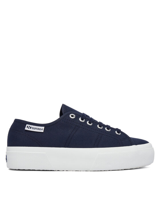 Superga Superga Tenisówki Platform Leggera S2142ZW Granatowy