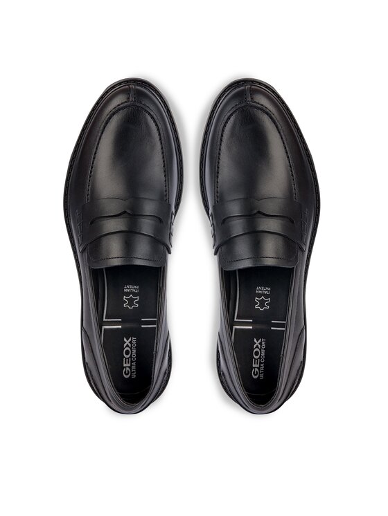 Geox Geox Loaferke D Walk Pleasure D36TGF 00043 C9999 Črna