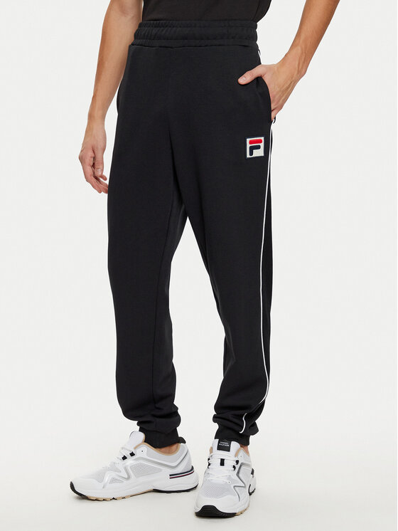 Fila Donji Dio Trenerke Lincoln FAM0663 Crna Regular Fit