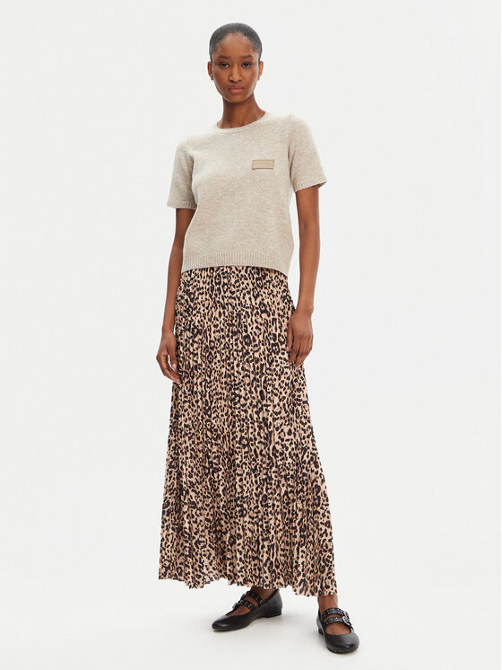 Munthe Munthe Sveter Pantas 252160425270 Béžová Regular Fit