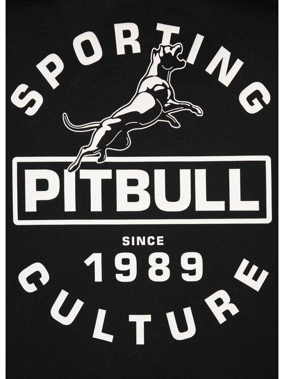 PITBULL PITBULL Bluza PHYSICAL CULTURE Czarny Regular Fit