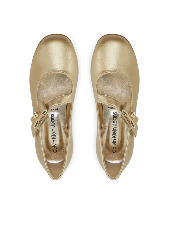 Calvin Klein Jeans Calvin Klein Jeans Μπαλαρίνες Ballerina V4A3-83042-1322 M Χρυσό