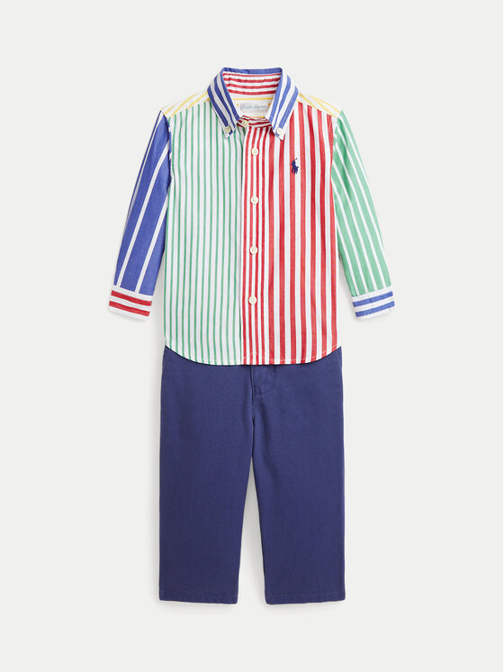 Polo Ralph Lauren Polo Ralph Lauren Ing és szövetnadrág szett 320958600001 Színes Regular Fit