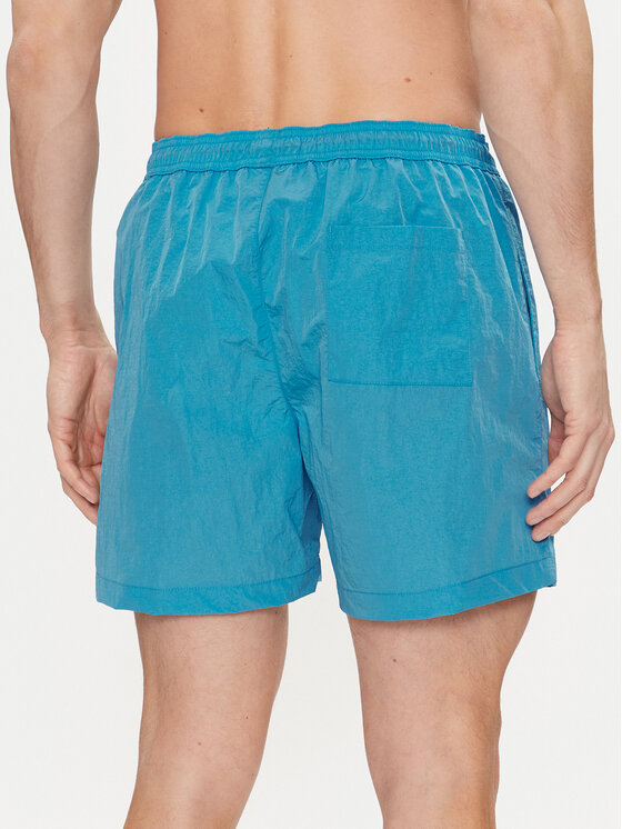 Calvin Klein Swimwear Calvin Klein Swimwear Szorty kąpielowe KM0KM00980 Niebieski Regular Fit