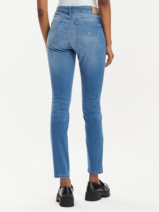 Tommy Jeans Tommy Jeans Blugi Sophie DW0DW17584 Albastru Skinny Fit