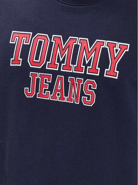 Tommy Jeans Tommy Jeans Bluza DM0DM16366 Granatowy Regular Fit