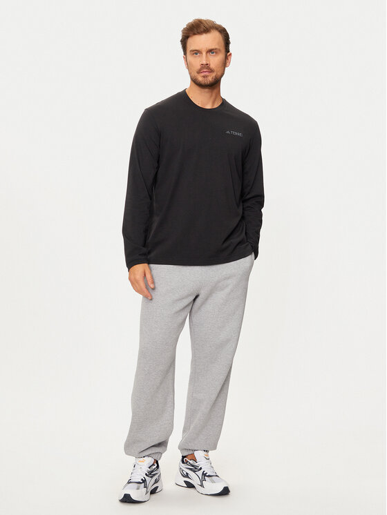 adidas adidas Majica dugih rukava Terrex Xploric IN4615 Crna Regular Fit