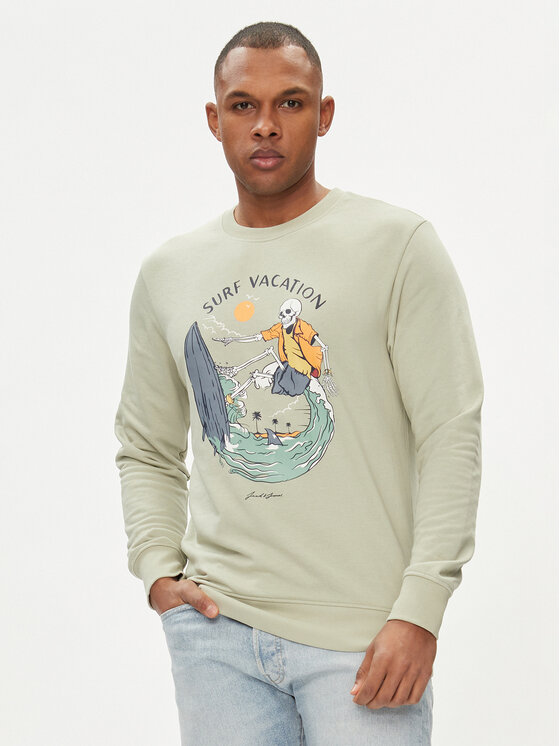 Férfi Pulóver Jack&Jones, Méret: XXL, Zöld, Zion 12249451