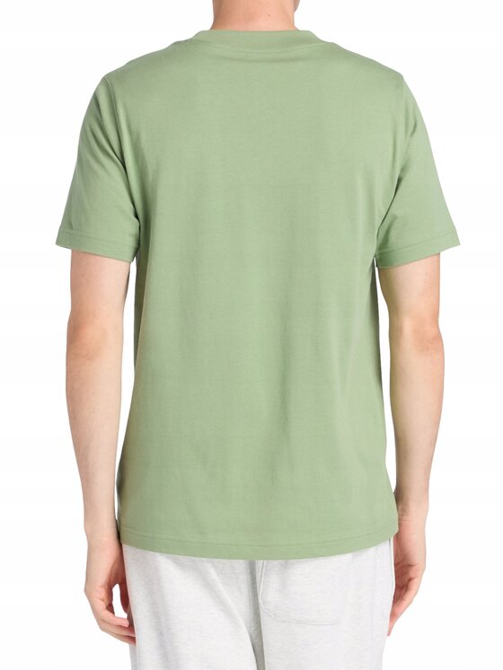 New Balance New Balance T-Shirt MT61C48BAAR Zielony Standard Fit