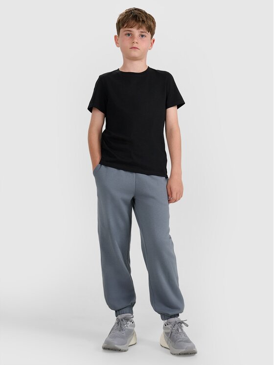 4F 4F T-Shirt 4FJWMM00TTSHM2330 Černá Regular Fit