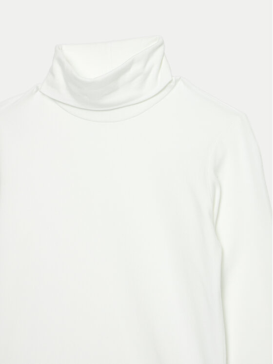 United Colors Of Benetton United Colors Of Benetton Golf 3P4ZC202N Biały Regular Fit