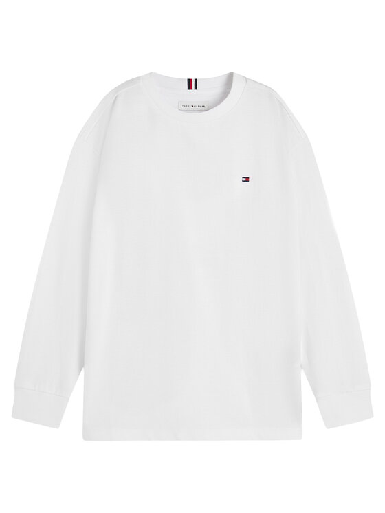 Tommy Hilfiger Tommy Hilfiger Blúzka Essential KB0KB09846 Biela Regular Fit