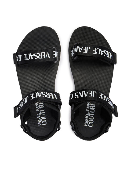 Versace Jeans Couture Versace Jeans Couture Сандали 80VA3SX4 ZS630 Черен