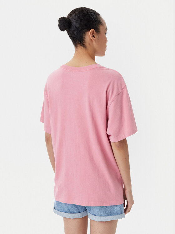 Roxy Roxy Tričko ERJZT05905 Ružová Oversize