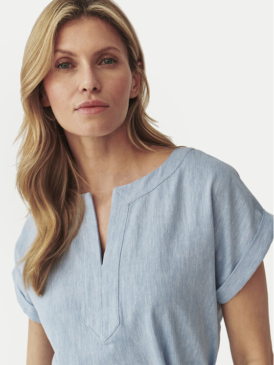 Tatuum Tatuum Φόρεμα καλοκαιρινό Samantika T2409.199 Μπλε Regular Fit