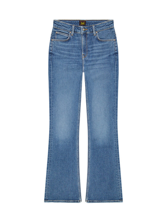 Lee Lee Jeansy BREESE BOOTCUT Niebieski Slim Fit