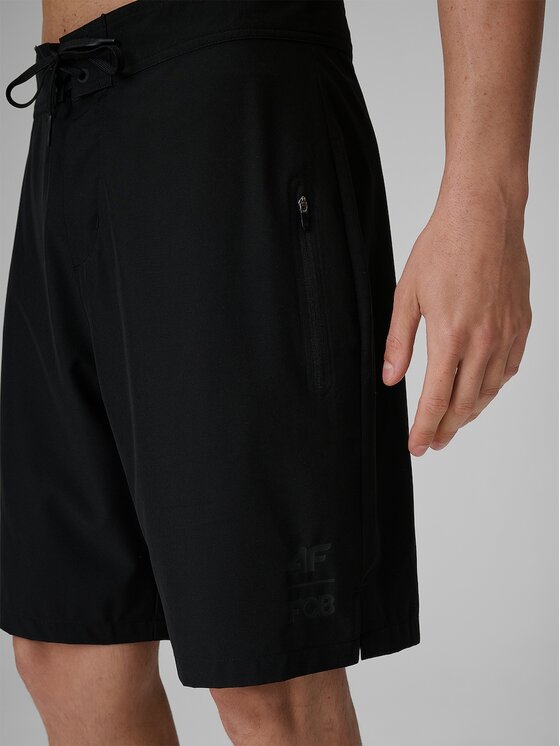 4F 4F Σορτς κολύμβησης 4FRSS26UBDSM256-20S Μαύρο Regular Fit