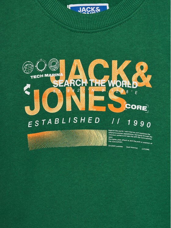 Jack & Jones Junior Jack & Jones Junior Felpa 12235720 Verde Standard Fit
