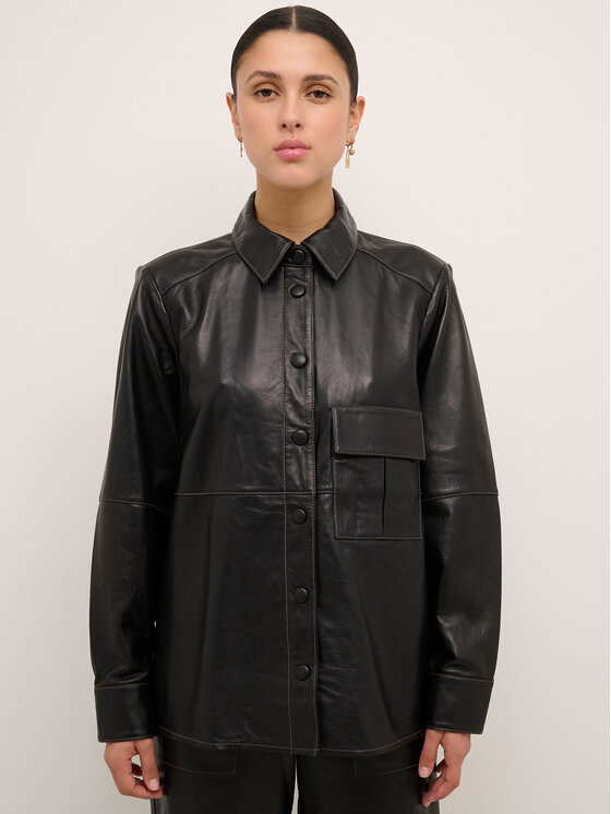 Karen by Simonsen Košeľa Kerstinekb 10104591 Čierna Casual Fit
