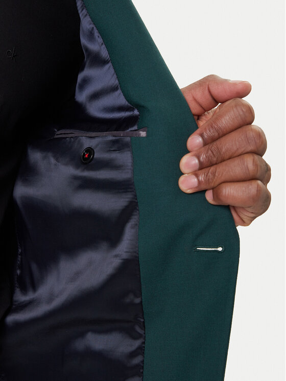 HUGO HUGO Oblek Arti-Hesten253X 50544524 Zelená Extra Slim Fit