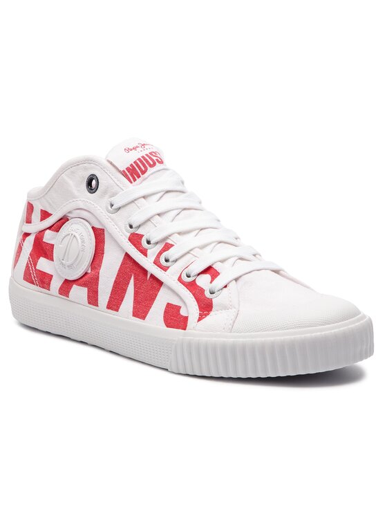 Pepe Jeans Pepe Jeans Plátenky Industry Logo PMS30538 Biela