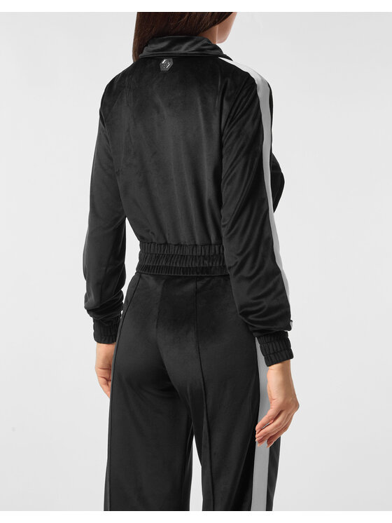 PHILIPP PLEIN PHILIPP PLEIN Bluza 27217 Czarny Jogger Fit