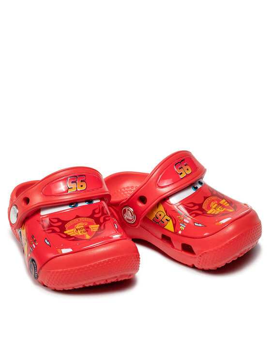Crocs Crocs Klapki Crocsfunlab Cars Clog K 204116 Czerwony