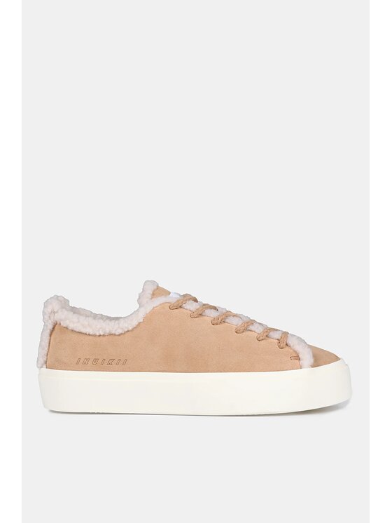 Inuikii Inuikii Sneakersy Shearling Low Béžová