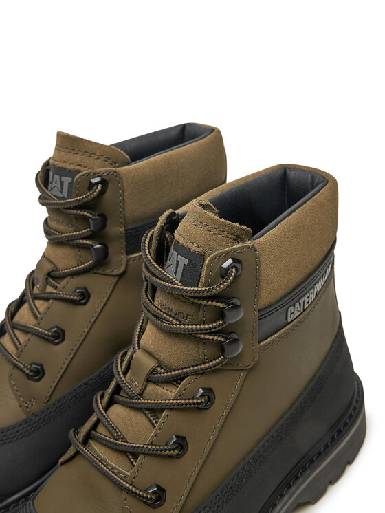CATerpillar CATerpillar Schnürstiefeletten Colorado Galosh Wp P726082 Schwarz