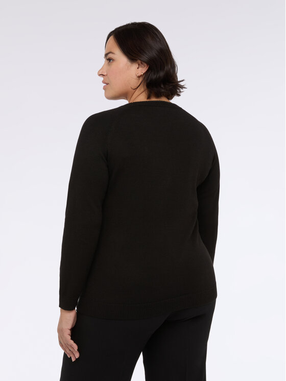 Fiorella Rubino Fiorella Rubino Maglione M121L008396N033 Nero Regular Fit