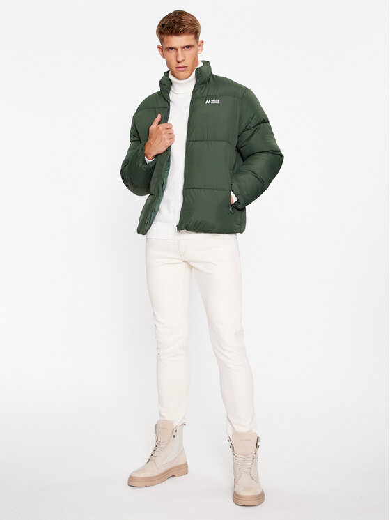 Jack & Jones Jack & Jones Kurtka zimowa 12238745 Zielony Regular Fit