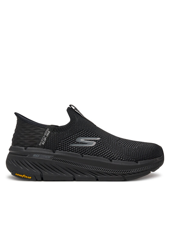 Black sketchers shoes shop
