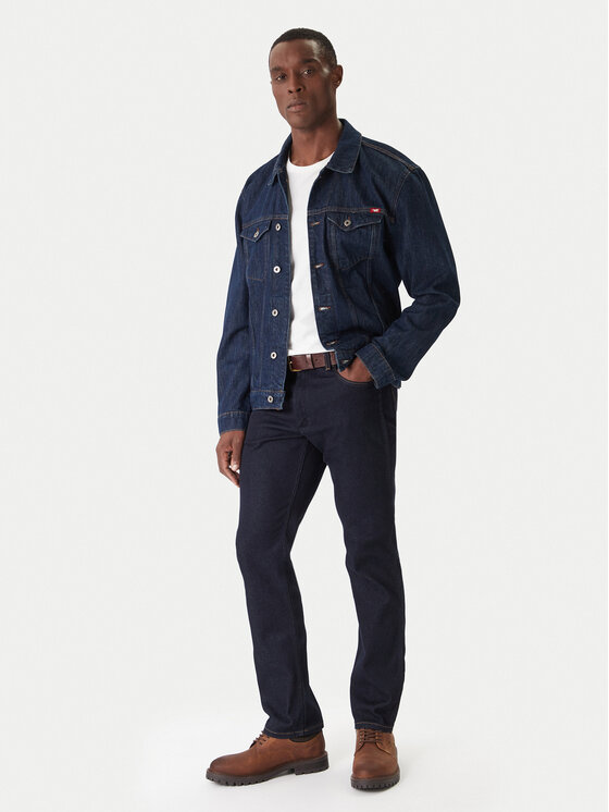 Mustang Mustang Kurtka jeansowa Dallas 1016830 Niebieski Regular Fit
