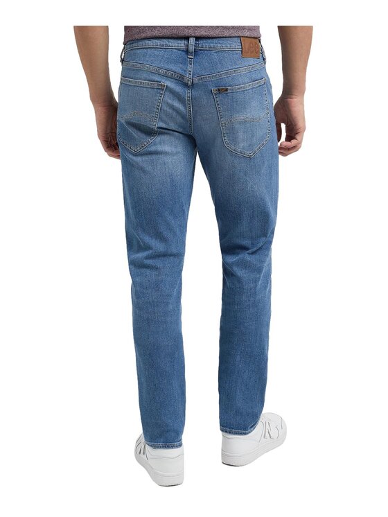 Lee Lee Jeansy 112346322 Niebieski Regular Fit