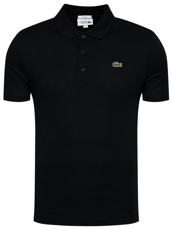 Lacoste Lacoste Tricou polo YH4801 Negru Slim Fit