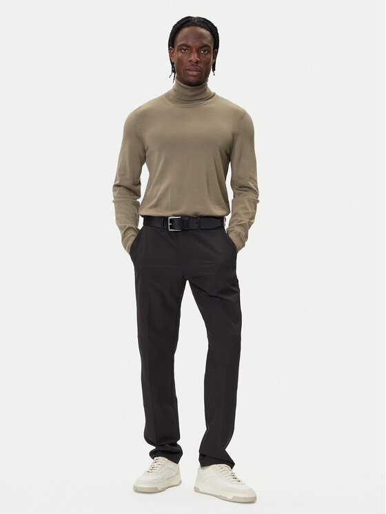 BOSS BOSS Dolčevita Musso-P 50468262 Smeđa Slim Fit