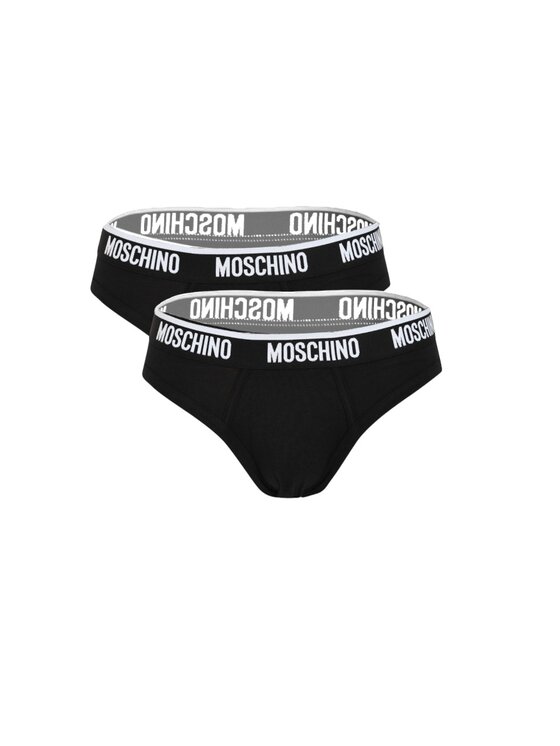 MOSCHINO MOSCHINO Set di 2 slip 2pack slip - Moschino - black basic Nero