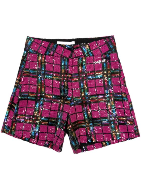 Gaelle Paris Gaelle Paris Szorty q-bab-62860 Różowy Regular Fit