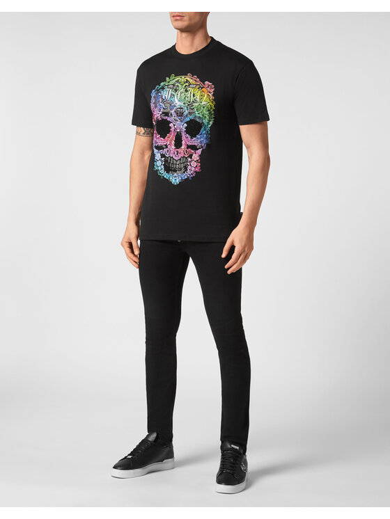 PHILIPP PLEIN PHILIPP PLEIN T-Shirt 223 Černá Regular Fit