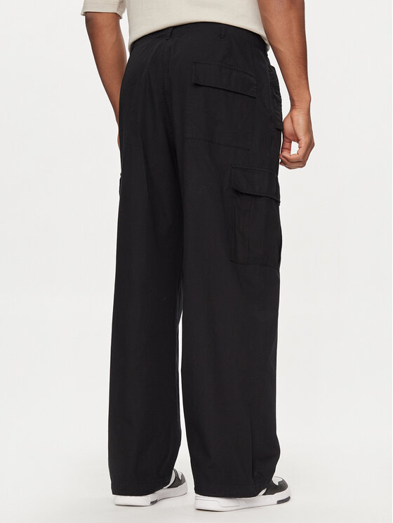 Champion Champion Pantaloni di tessuto 220015 Nero Custom Fit