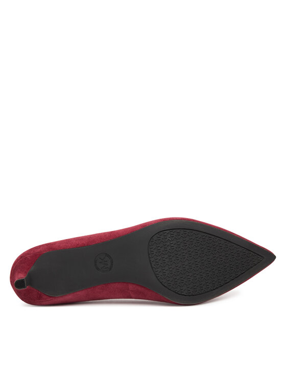 MICHAEL Michael Kors MICHAEL Michael Kors Čevlji z visoko peto Alina 40R3ALMP1S Bordo rdeča