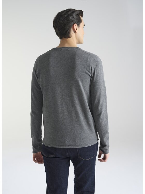 Pako Lorente Pako Lorente Sweter P24SF-2X-004 Szary Classic Fit