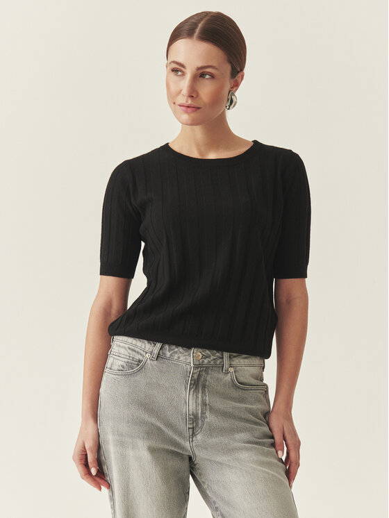 TATUUM Tatuum Bluzka AKUZ Czarny Classic Fit