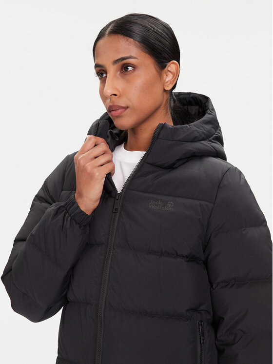 Jack Wolfskin Jack Wolfskin Giubbotto piumino Frozen Palace A65097 Nero Regular Fit
